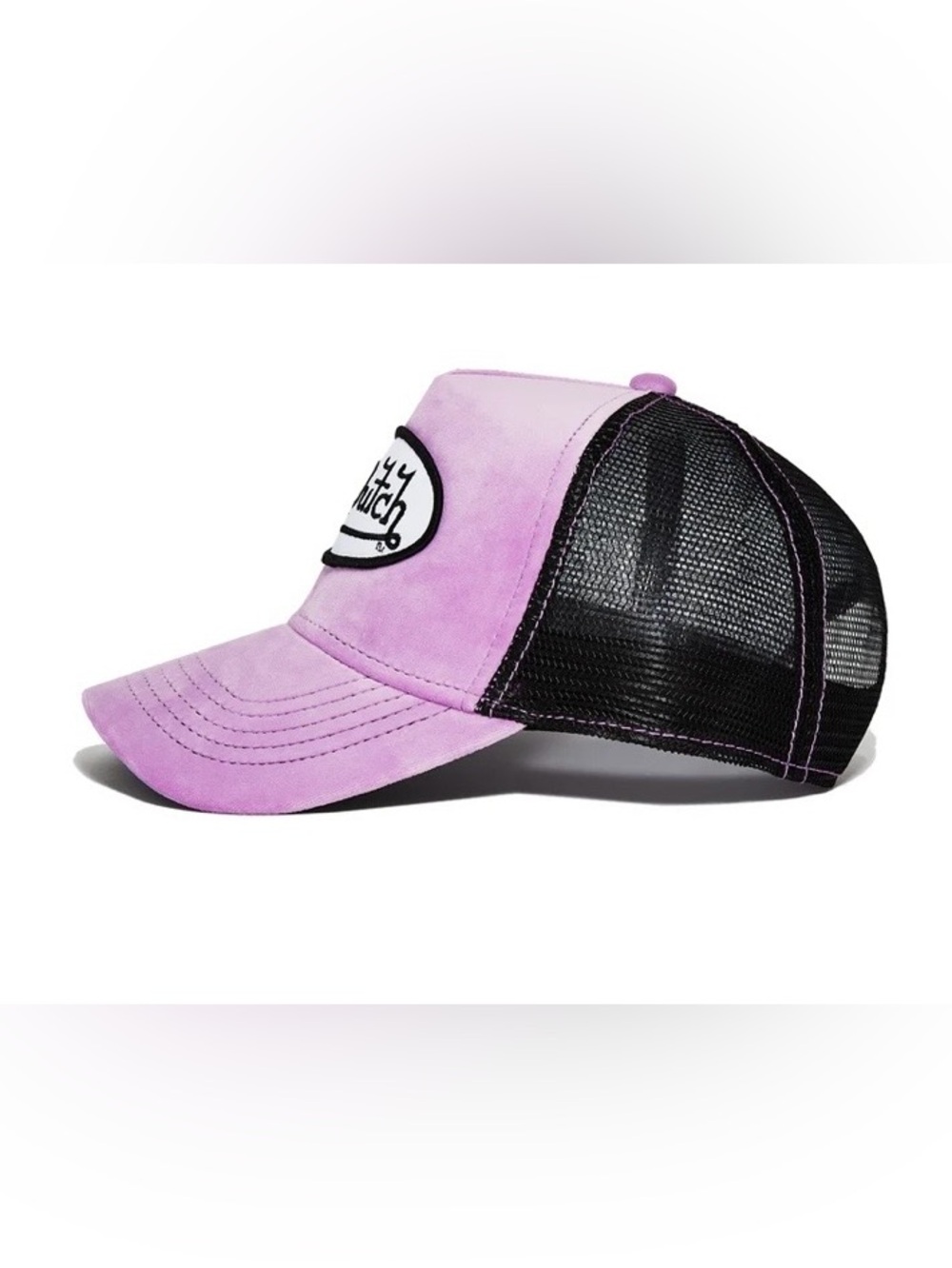 VON DUTCH PLUM DUST VELVET TRUCKER HAT. New with tags. - Picture 2 of 5